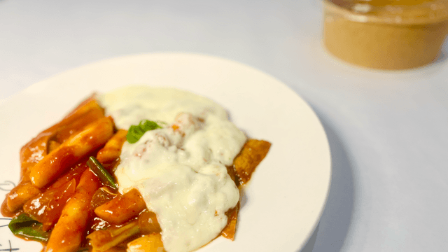 Tteokbokki con Queso